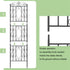 2 Pcs Large Metal Garden Trellis for Outdoor Yard & Patio