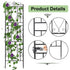 2 Pcs Large Metal Garden Trellis for Outdoor Yard & Patio