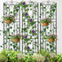 2 Pcs Large Metal Garden Trellis for Outdoor Yard & Patio
