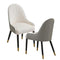 2X Dining Chair Anti-scratch Leather Padded Seat Kitchen Chair