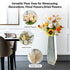 Silver Mirrored Floor Vase Luxury Diamond Flower Vase Living Room Home Office
