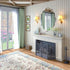 Beveled Silver Oval Wall Mirror Versatile Frameless Design for Vertical or Horizontal Display