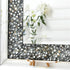 XXXL Crushed Crystal Diamond Wall Mirror – 120×60cm, Silver, Full Length