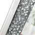 XXXL Crushed Crystal Diamond Wall Mirror – 120×60cm, Silver, Full Length