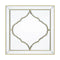 High-grade Unique Decorative Accent Mirror Elegant Square Wall Silver HD Mirror
