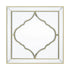 High-grade Unique Decorative Accent Mirror Elegant Square Wall Silver HD Mirror