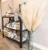 110CM Artificial Pampas Grass Large Tall Fluffy Faux Bulrush Reed Grass Bunch for Home Wedding Boho Decor (3PCS)