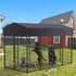 Large Jumbo Outdoor Dog Kennel Heavy Duty Pet Playpen Pre-galvanized Animal Cage Fence