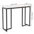 Modern Heavy Real Stone Console Table Hallway Entryway Table Metal Narrow Desk