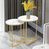 Set of 2 Sintered Stone Nesting End Tables