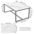 Elegant Heavy Duty Stone Coffee & Side Table