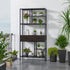 180Cm Tall Bookshelf With Drawers Industrial Bookcase W/ 6 Tiers Storage Shelves