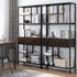 180Cm Tall Bookshelf With Drawers Industrial Bookcase W/ 6 Tiers Storage Shelves