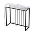 Glossy Sintered Stone Hallway Table