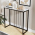Glossy Sintered Stone Hallway Table