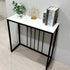 Glossy Sintered Stone Hallway Table