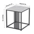 Premium Natural Marble Texture Side End Table Coffee Table Large Bedside Table