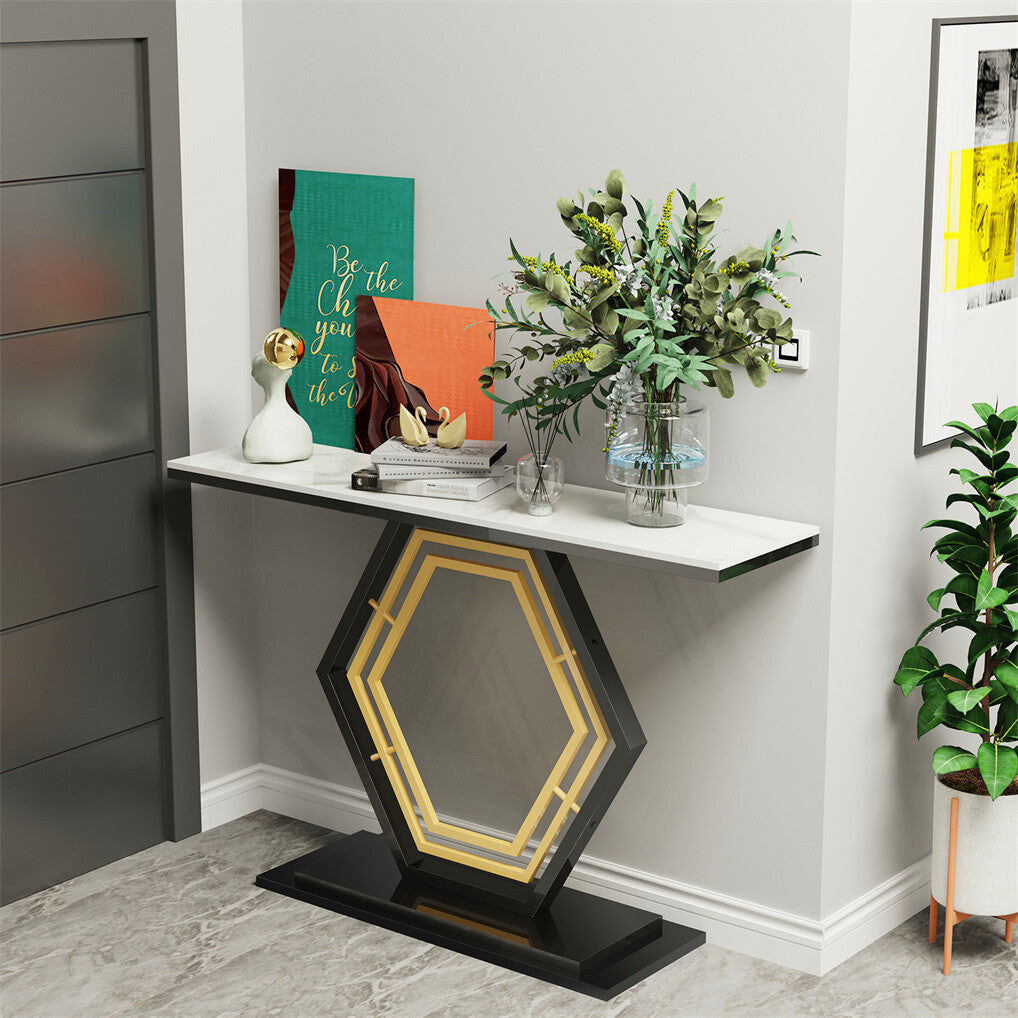 Modern hallway console table for living room