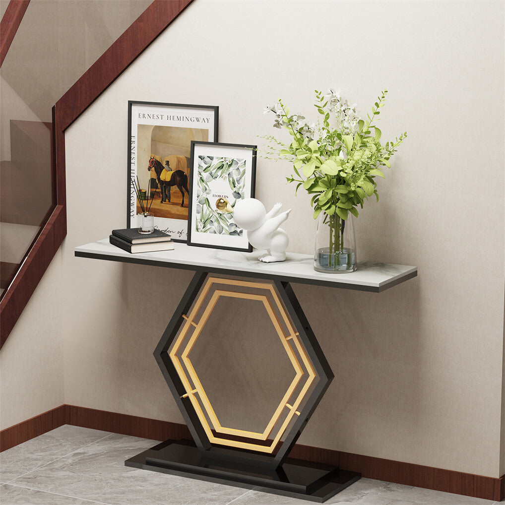 Modern hallway console table for living room