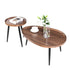 Industrial Nesting Wooden Side Tables