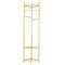 Fin Heavy Duty Clothes Stand Space-Saving Corner Coat Hat Shoes Rack Bedroom