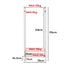 2Tier Rolling Free-Standing Clothing Garment Rack Closet Organizer Open Wardrobe