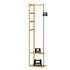 Versatile Strong Bamboo Clothes Hanger Rod Stand Scarf Hat Holder Storage Shelf