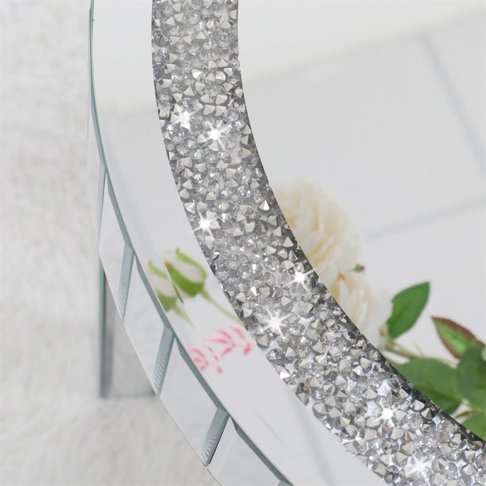 XXL Bling Mirrored Crystal Coffee Table