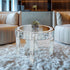 XXL Bling Mirrored Crystal Coffee Table