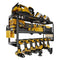 Heavy Duty Power Tool Organizer with 7 Drill Holders Wall Mounted Garage Storage Rack for Tools & Utility
