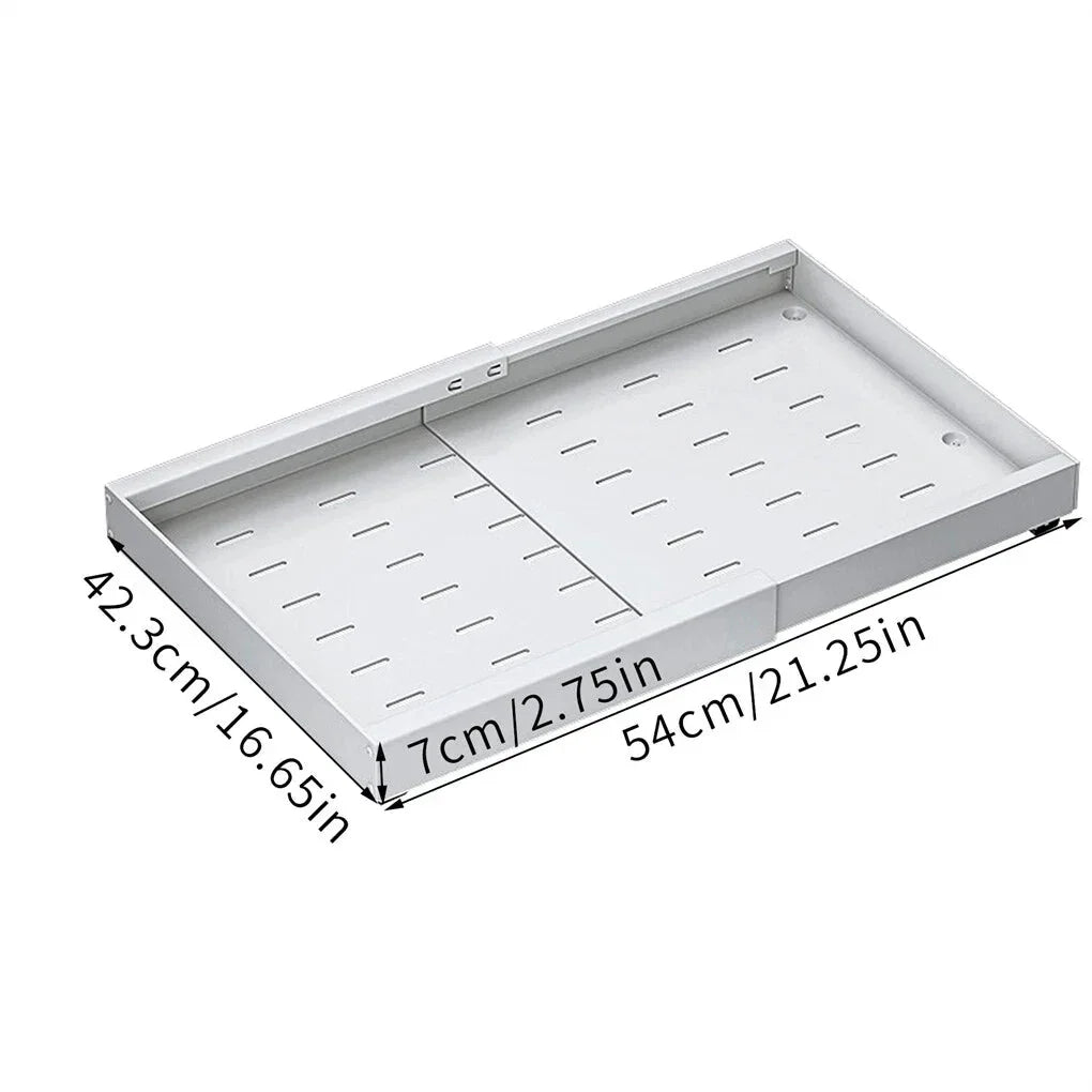 Pull-Out Kitchen Cabinet Organizer With Extendable Storage