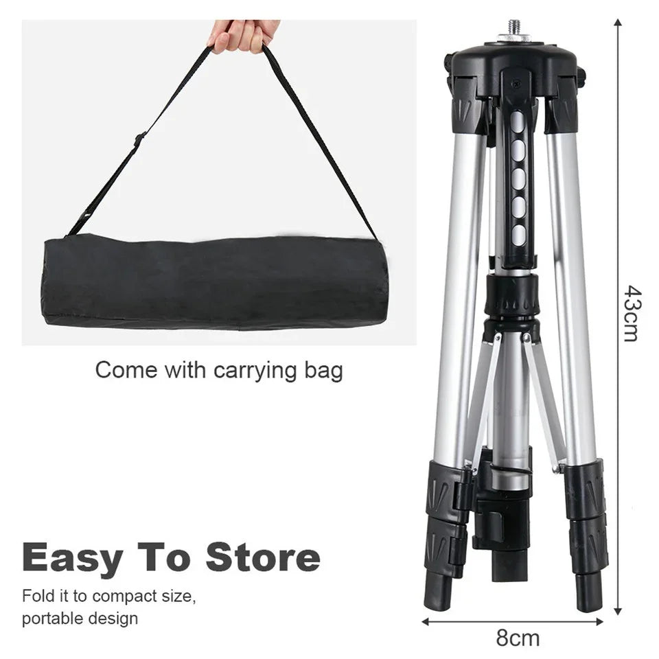 Universal Projector Tripod Laptop Floor Stand DJ Equipment Holder with Plate