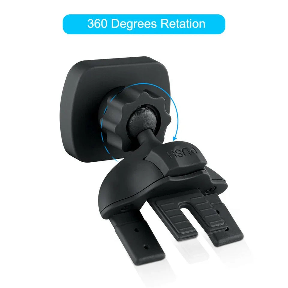 Universal Adjustable Tablet Mount Car CD Slot Holder 2in1 Fit 3.5-10.5