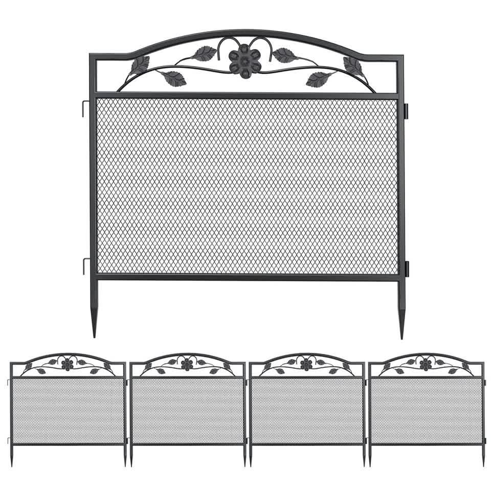 Heavy Duty Foldable Metal Indoor Outdoor Exercise Pet Fence Dog Playpen Kennel