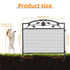 Heavy Duty Foldable Metal Indoor Outdoor Exercise Pet Fence Dog Playpen Kennel