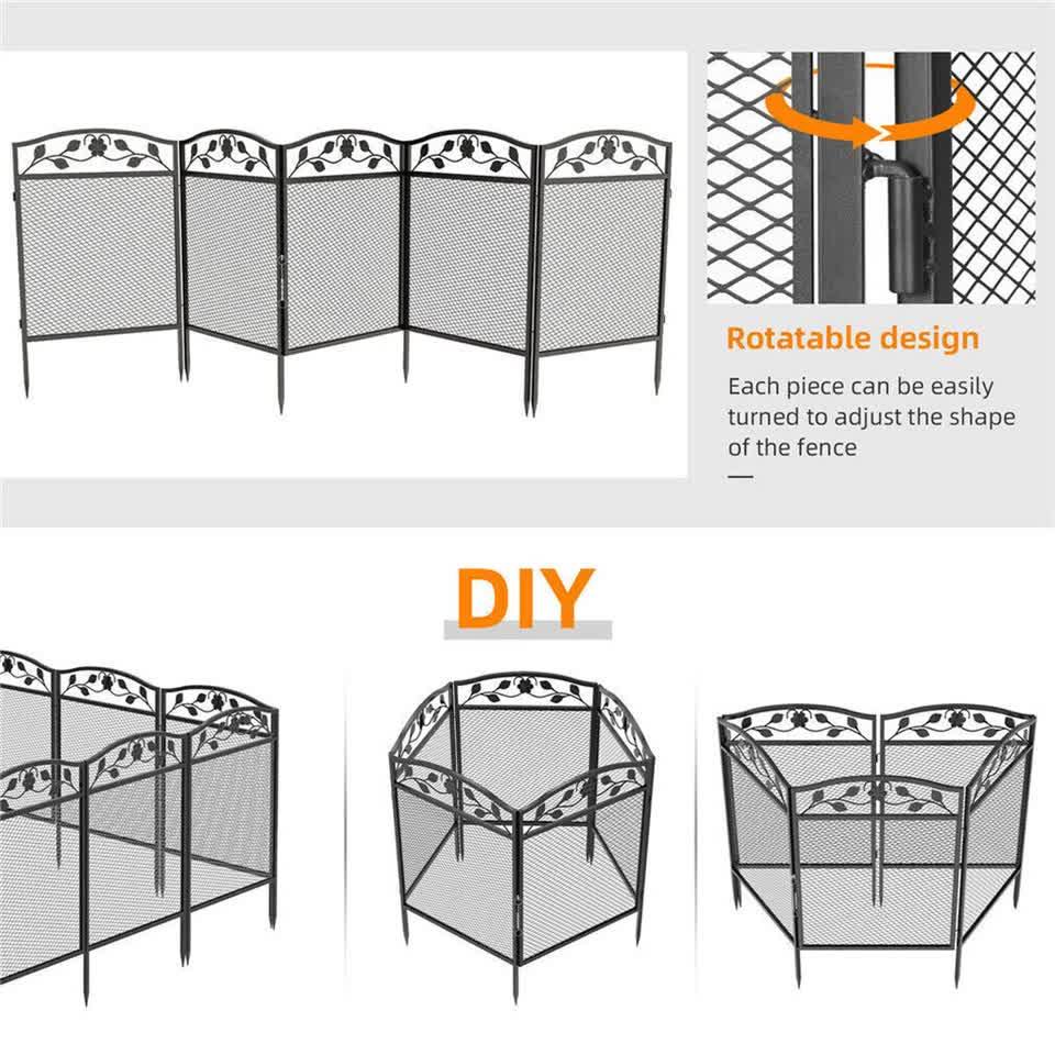 Fin Heavy Duty Dog Play Pen Enclosure Whelping Cage With Fertility Mat Puppy Playpen 60x110cm