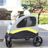 Two Dogs Stroller Divider Pet Travel Stroller Carrier One-key Folding Outdoor