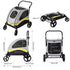 Extra Large Dog Stroller Foldable Pet Pushchair with Doors