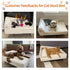 Luxurious Rectangular Pet Sofa Bed with Anti-Skid Base