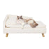 Luxurious Rectangular Pet Sofa Bed with Anti-Skid Base