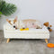 Luxurious Rectangular Pet Sofa Bed with Anti-Skid Base