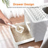 Large Hooded Cat Litter Box with Enclosed Top