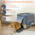 Jumbo Stainless Steel Cat Litter Box for Multi-Cats Large Toilet Box with Removable Lid