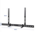 Universal Adjustable TV Soundbar Bracket Soundbar Mount Holder Wall 2Way Install