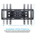 32"-65" Heavy Duty Wall Corner Tv Mount Articulating Premium Swing Arm Bracket