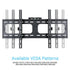 TV Wall Bracket Fixed Tilting For Upto 75" Inch LG Samsung Flat Screen