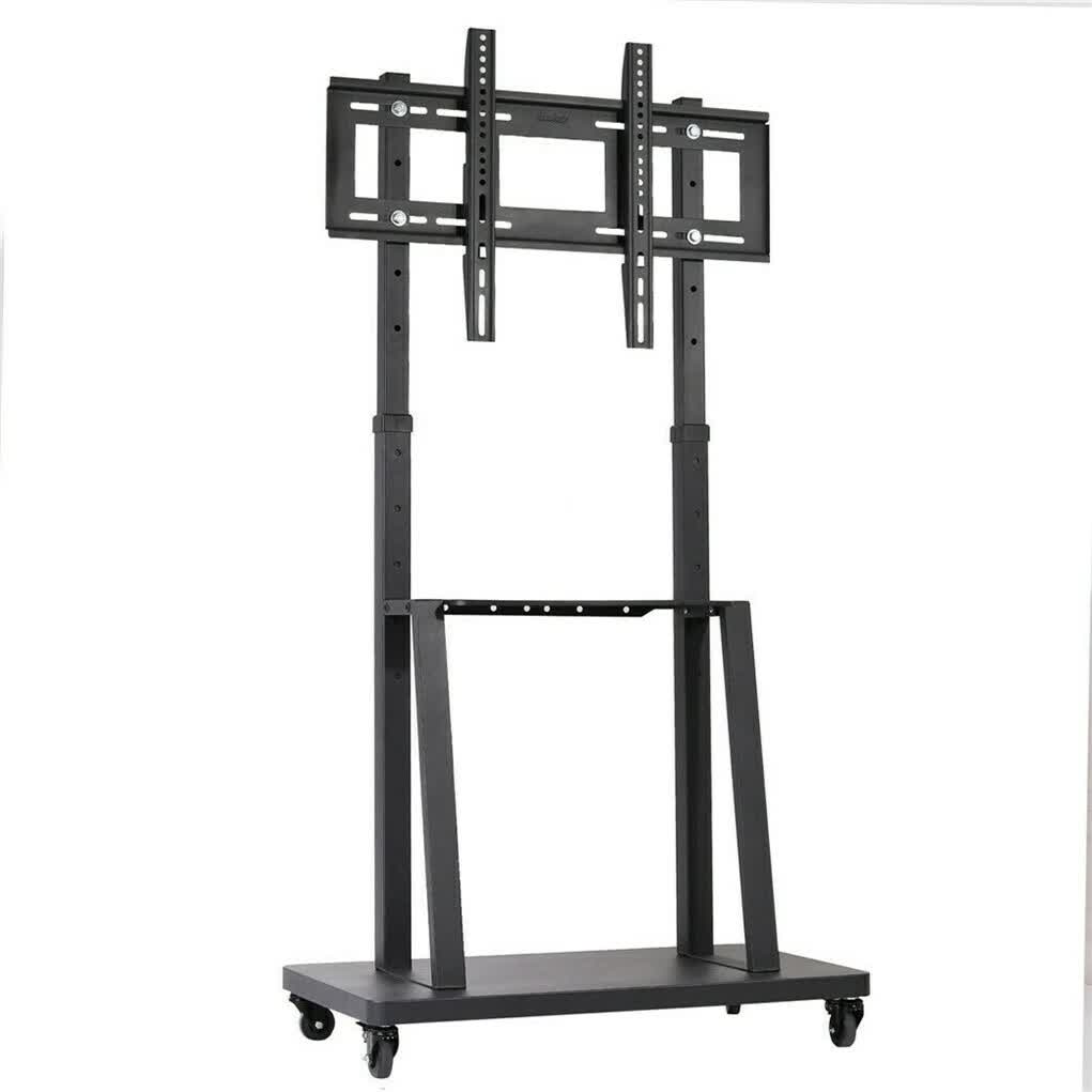 Floor Tv Mount Stand Bracket Rolling For 32
