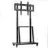 Floor Tv Mount Stand Bracket Rolling For 32"-80" Screens Vesa 600X400 Hold 65Kg