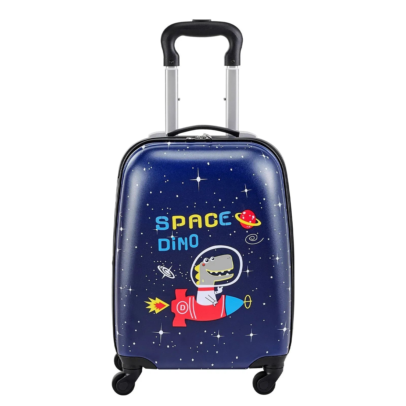 Kids Luggage Set, 2 Piece, 45.7 cm Hardside Rolling Wheels Suitcase with Hard-Shell Backpack, Airline Approved
