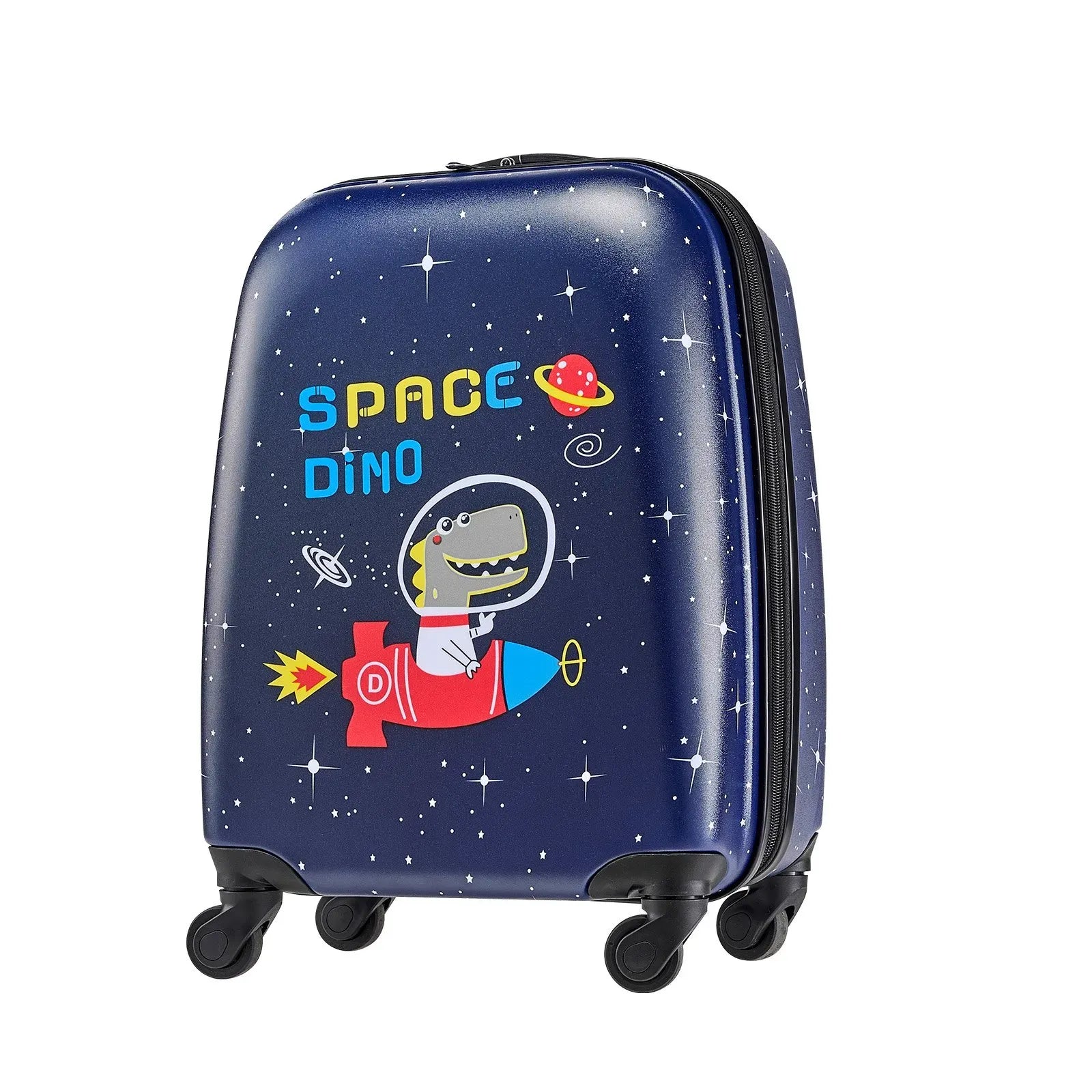 Kids Luggage Set, 2 Piece, 45.7 cm Hardside Rolling Wheels Suitcase with Hard-Shell Backpack, Airline Approved